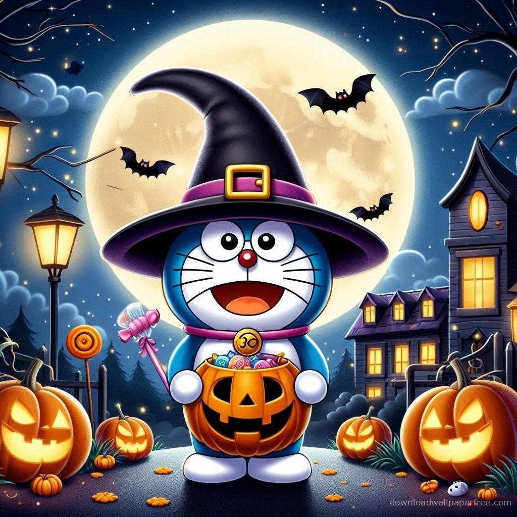 Cute halloween wallpaper with doraemon download for pc