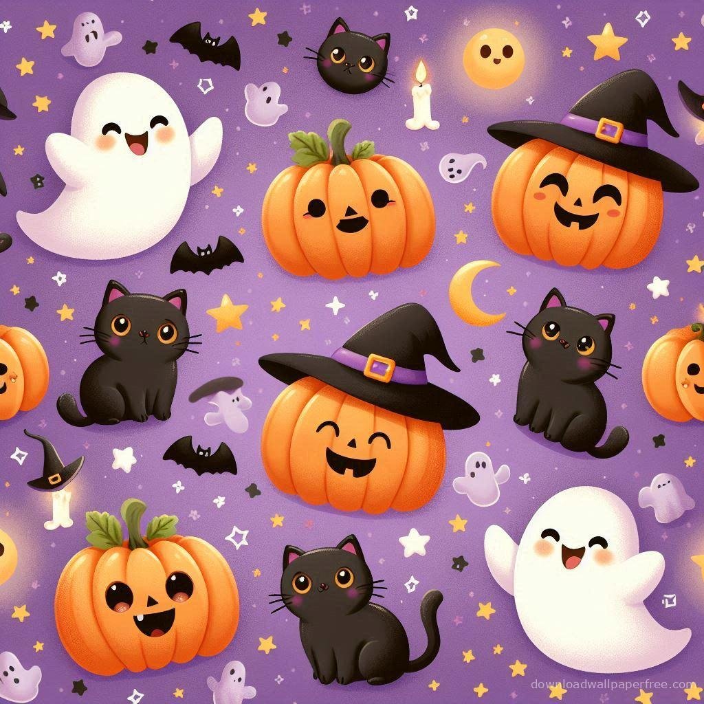 Download Cute Halloween Wallpapers for FREE