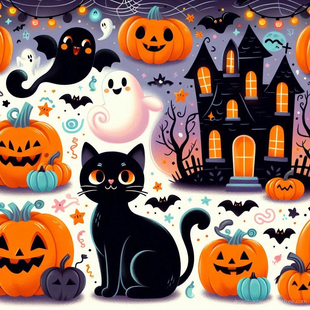 Halloween Cuties Wallpaper 2017 Backgrounds