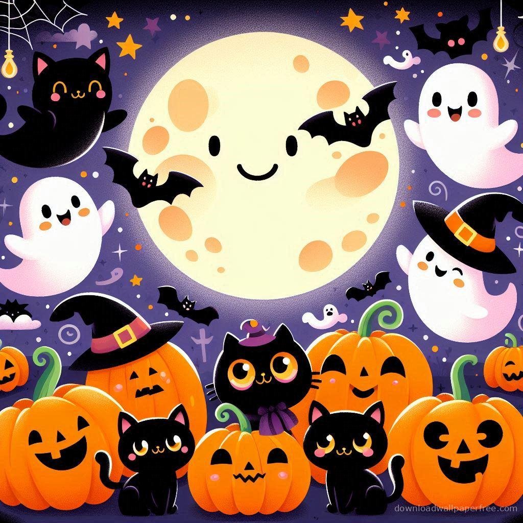 cute halloween wallpaper free download