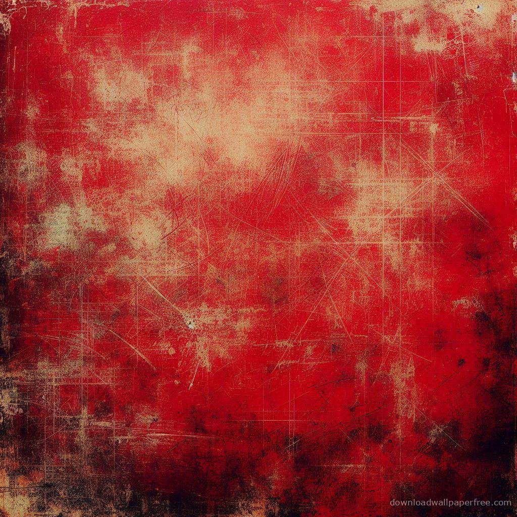 Red grunge computer generated abstract background free download